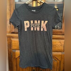 PINK Victoria's Secret Heather Gray Top